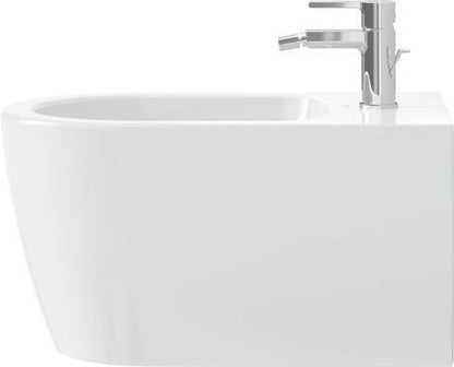 Bidet filo parete 37x60 a Pavimento Bianco senza rubinetteria Duravit Me By Starck 2289100000