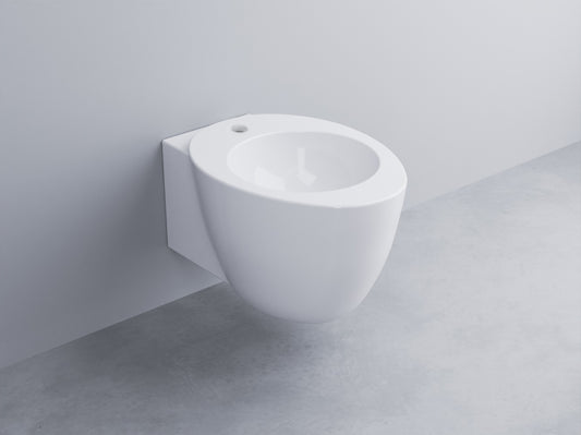 Cielo Le Giare bidet sospeso monoforo in ceramica bianco lucido