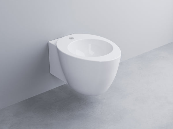 Cielo Le Giare bidet sospeso monoforo in ceramica bianco lucido