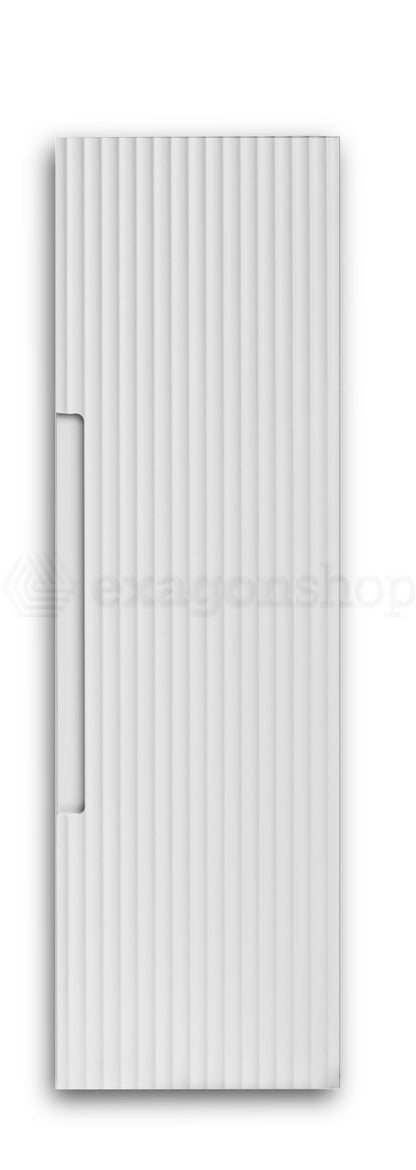 Colonna bagno 120x34 Mango bianco opaco reversibile