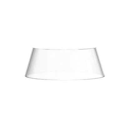 FLOS Bon Jour Unplugged Lampada da tavolo luce diretta Ricaricabile 10 cm bianca/corona trasparente
