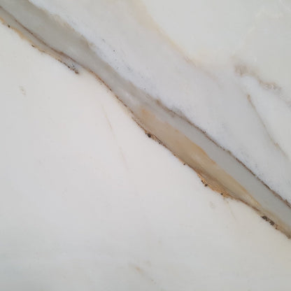 La Fenice Calacatta rivestimento 80x80 per interni prima scelta in marmo calacatta gold