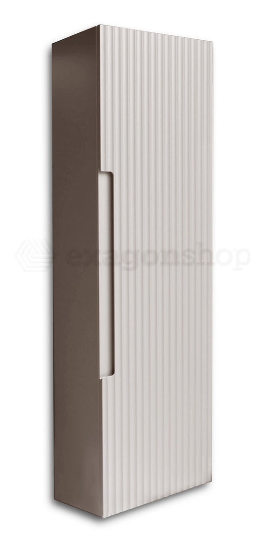 Mango colonna bagno reversibile 120x34 cm con maniglia incassata canapa