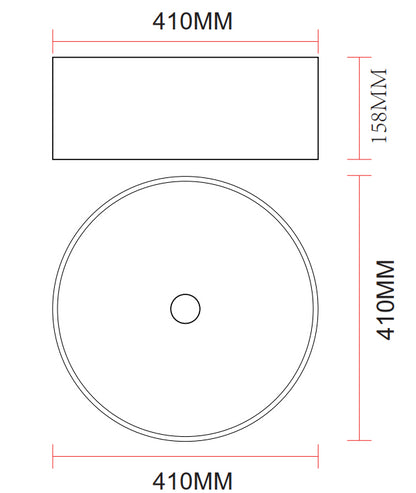 Mobile bagno blu notte 80x45 Mango due cassetti soft close con lavabo tondo da appoggio in ceramica lucida