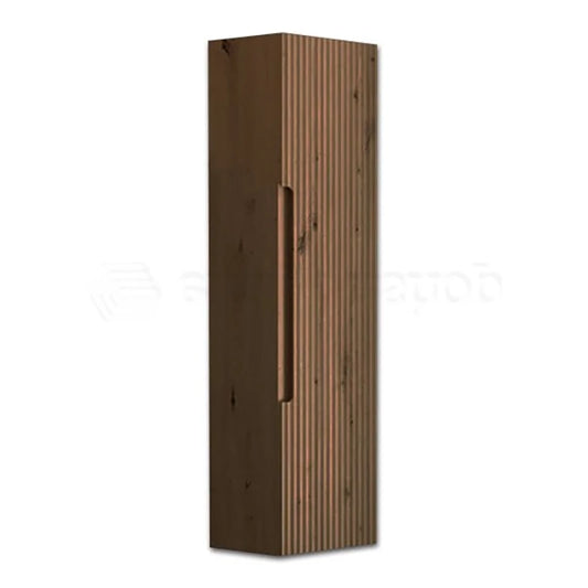 Colonna bagno 120x34 Mango noce effetto legno reversibile