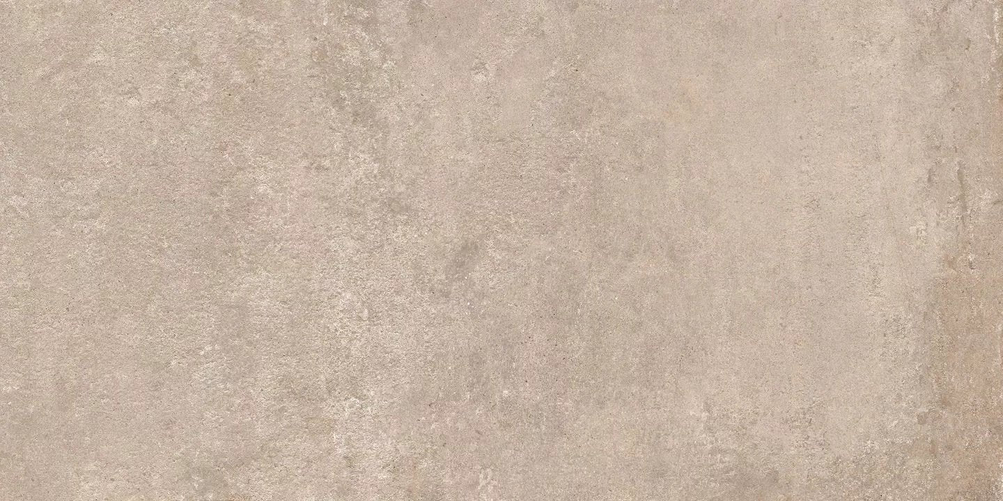 Pavimento rivestimento 60x120 effetto cemento comfort 6mm in gres porcellanato, superficie e texture ravvicinata del gres