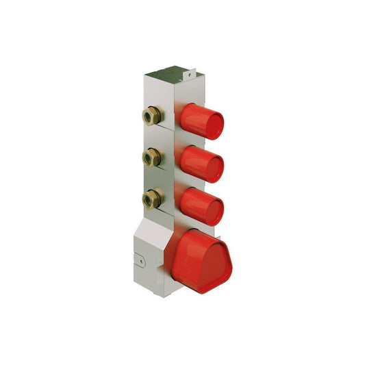 Corpo incasso miscelatore doccia termostatico 3 uscite in ottone RWIT7294ZZ30 Treemme