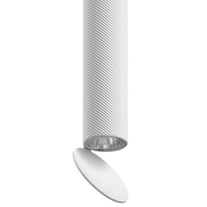 Flos Flauta H225 Spiga Lampada indoor Da Parete Bianco spenta, dettaglio del corpo lampada e dei materiali