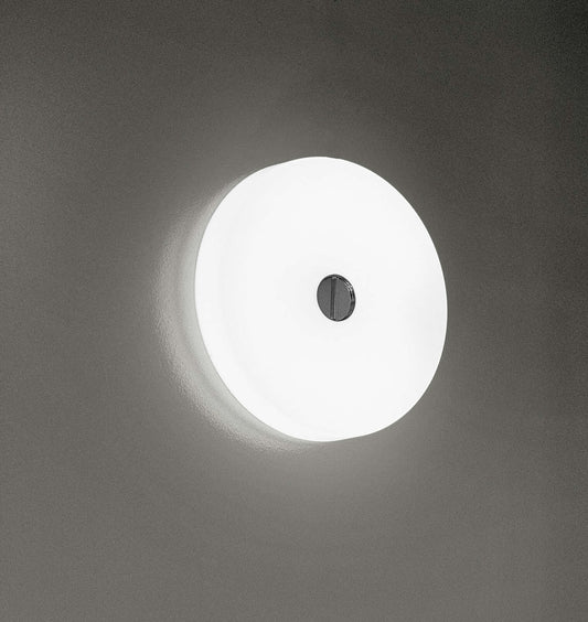 Flos Button HL Lampada a Parete o soffitto 47 cm da interno Bianco