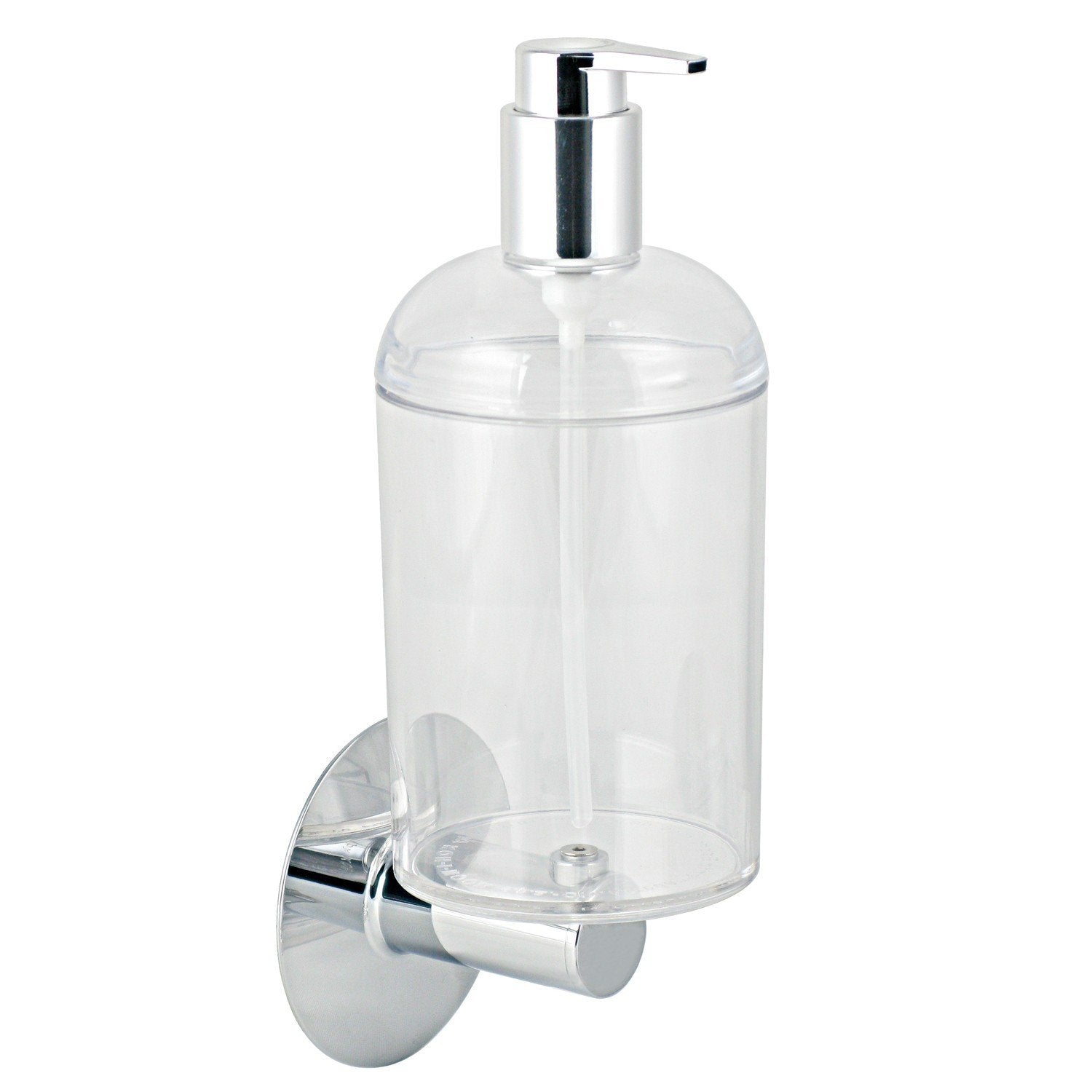 Koh-i-noor Serie10 dispenser sapone liquido da parete ad incollo in abs cromo