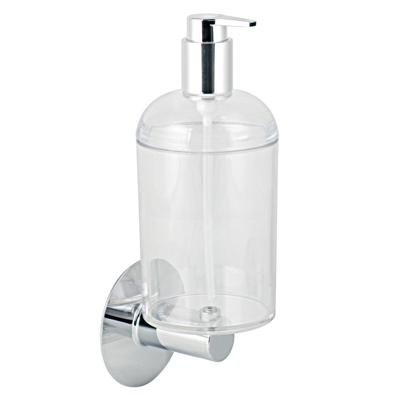 Koh-i-noor Serie10 dispenser sapone liquido da parete ad in abs e lucido montato a parete, vista del design e della...