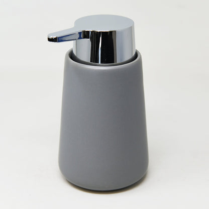 Dispenser sapone in ceramica grigio Sidney