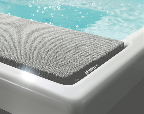 Novellini Divina XL Spa Outdoor minipiscina vasca idromassaggio da esterno con cromoterapia audio bluetooth UV Copertura termica