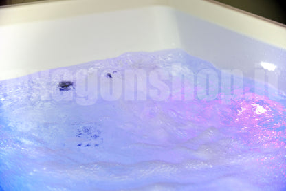 Novellini Divina XL Spa Outdoor minipiscina vasca idromassaggio da esterno con cromoterapia audio bluetooth UV Copertura termica