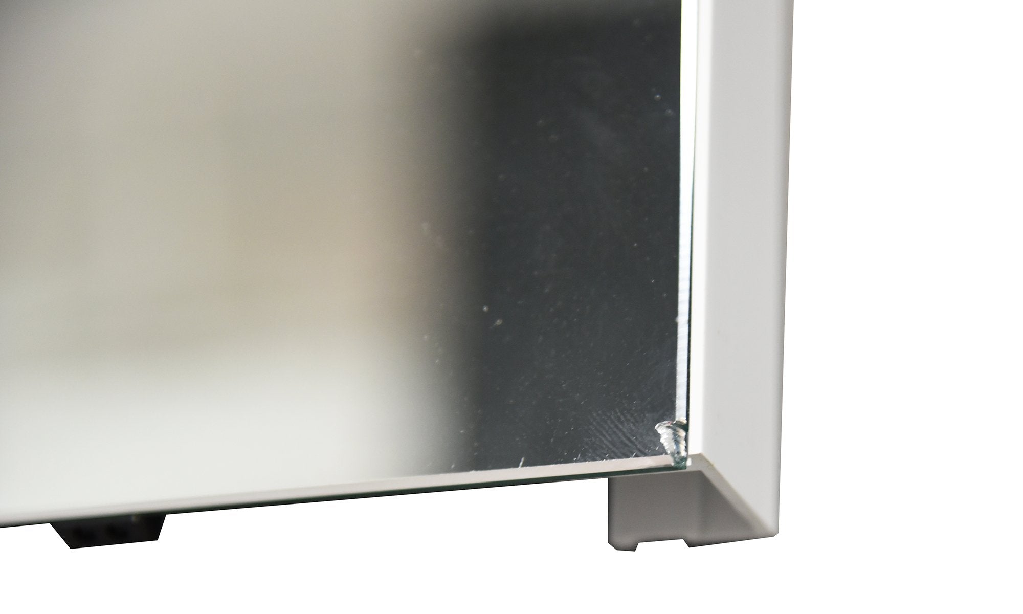 Duravit specchio 70x80 led con interruttore a sensore accesa in ambiente, design e diffusione della luce