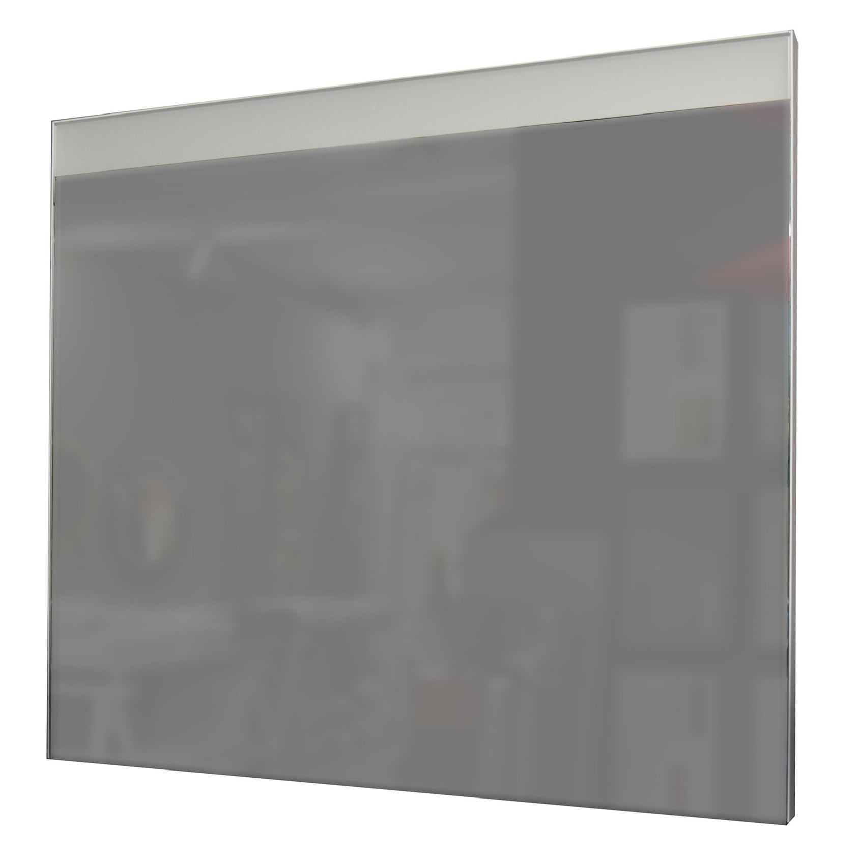 Duravit specchio 70x80 led con interruttore a sensore accesa in ambiente, design e diffusione della luce