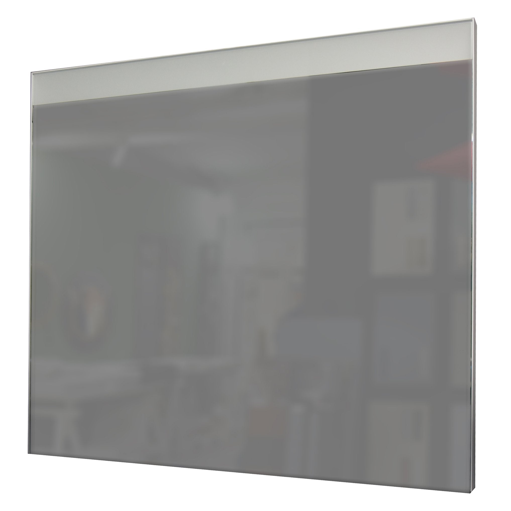 Duravit specchio 70x80 led con interruttore a sensore accesa in ambiente, design e diffusione della luce