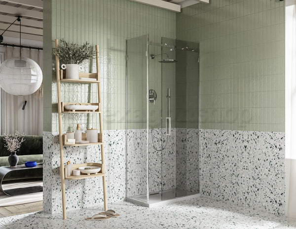 Box doccia 70x100 Sofia un anta scorrevole reversibile 8 mm H 195 cromo