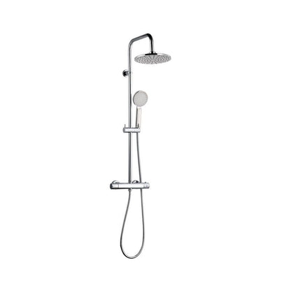 New Line Colonna Doccia 115 Cm Con Miscelatore e Soffione 20 Cm Cromo