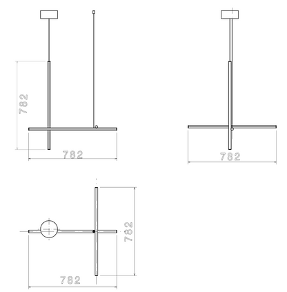 Flos Coordinates Suspension 1 CLIII Lampada sospesa a luce diffusa alimentazione remota in alluminio argent moon