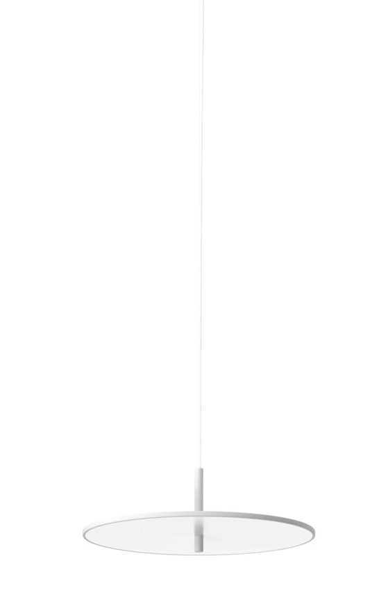 Flos My Disc F1903009 lampada a sospensione con disco orizzontale a luce diffusa bianco opaco