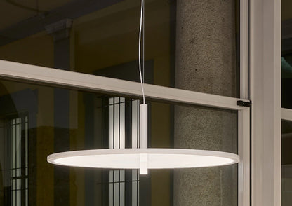 Flos My Disc bianco opaco lampada a sospensione luce diffusa F1903009