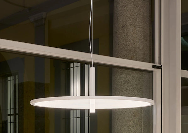 Flos My Disc bianco opaco lampada a sospensione luce diffusa F1903009