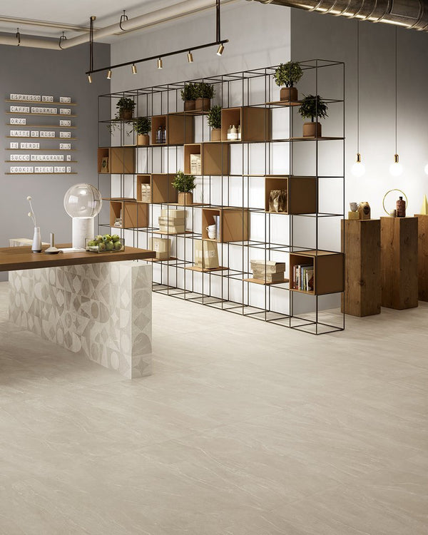 Pavimento Rivestimento 604X906 mm effetto pietra In Gres Porcellanato Sand Ceramica Sant Agostino Waystone CSAWYS6090