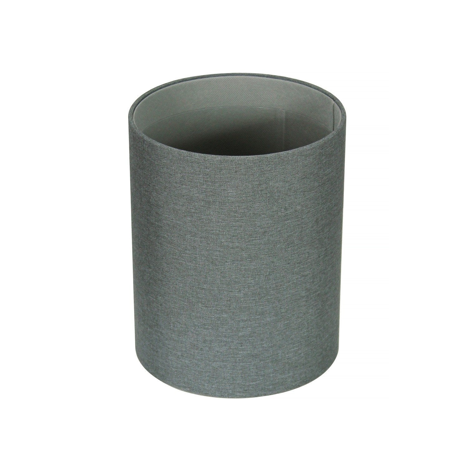 Koh-i-noor Stresa contenitore getta carta 23 cm in tessuto idrorepellente effetto lino grigio