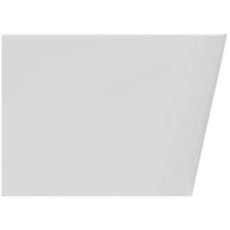 Ideal standard blend cube t368801 vaso a terra universale 00 Bianco visto dall'alto con scarico e interno visibili