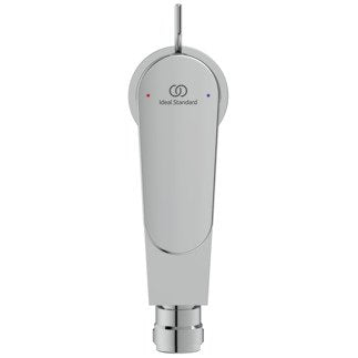 Disegno tecnico con quote di Ideal standard Cerafine O bc705aa miscelatore bidet con Cromo Lucido