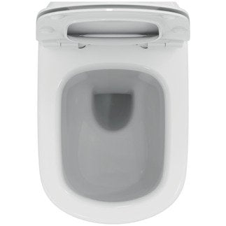 Ideal standard tesi t354601 vaso sospeso aquablade con ambientato su piano bagno con accessori