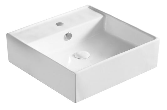 LINPHA LA40 Lavabo Dappoggio Cm 465 X 465 Bianco