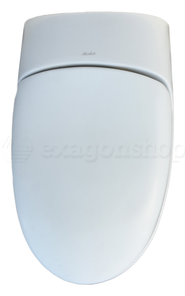 Ideal Standard Absolute Belvedere Vaso Sospeso senza sedile, vista laterale del profilo e della forma