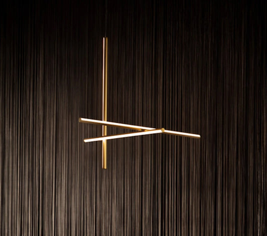 Flos Coordinates Suspension 1 Lampada sospesa anodized Champagne