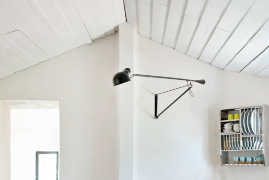 Flos 265 Small Lampada da parete 152 cm orientabile 75W nero