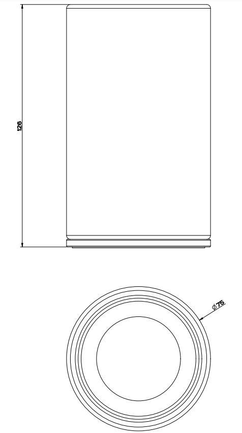 Bicchiere portaspazzolini da appoggio bianco steel brushed, dettaglio ravvicinato del materiale e dell'aggancio