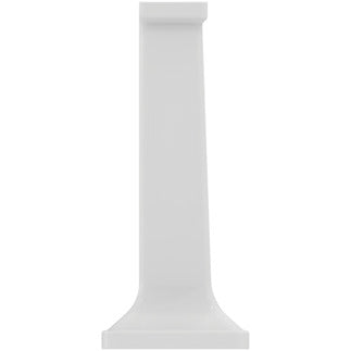 Ideal Standard Calla Colonna Per Lavabo Calla Bianco Europeo, vista frontale su sfondo bianco