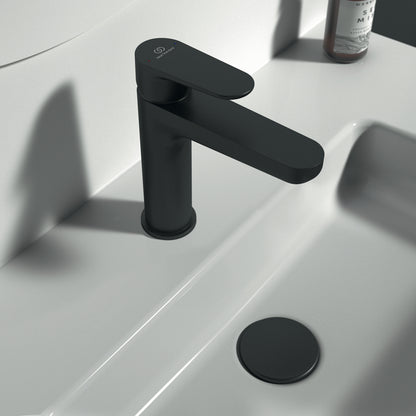 Ideal Standard Cerafine O miscelatore lavabo piletta click-clack nero seta