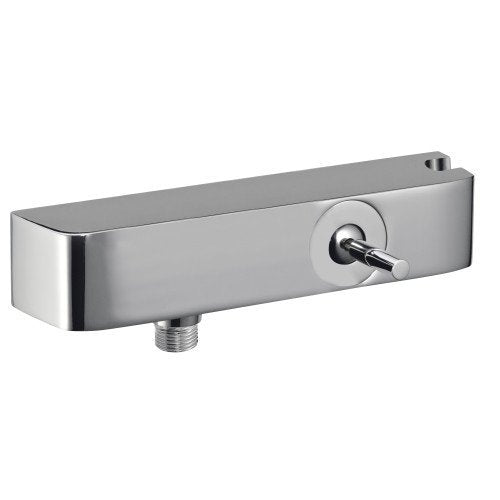 Treemme Arche IT0256CCAHZZ miscelatore monocomando esterno doccia con leva stick e supporto doccetta integrato cromo