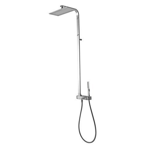 Treemme ArchÃ¨ colonna doccia con gruppo con doccetta e soffione 26x36 anticalcare cromo
