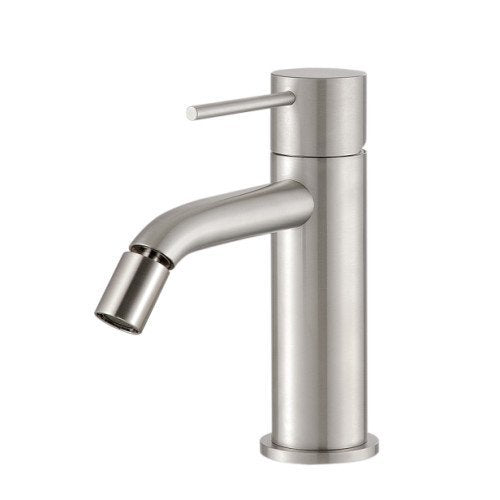 Disegno tecnico con quote di Treemme 40mm IT1322IS40ZZ miscelatore bidet inox satinato Acciaio - Rubinetterie Treemme
