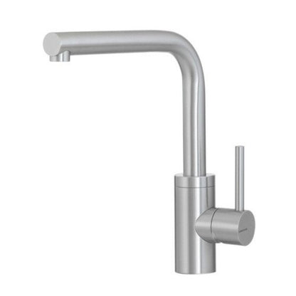 Treemme 40mm IT1334IS40ZZ miscelatore lavello cucina dritto in inox satinato