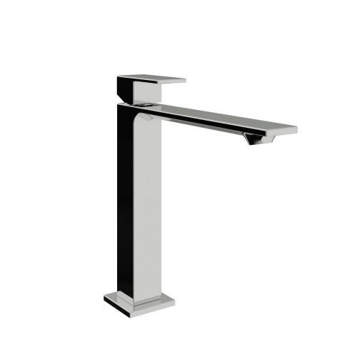 Treemme Q30 IT4B27CCQTZZ miscelatore monocomando lavabo Cromo Lucido in ottone e cromato ambientato su piano bagno con...