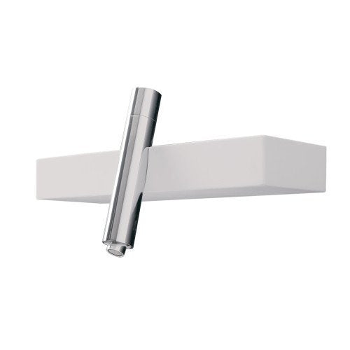 Disegno tecnico con quote di Treemme Blok miscelatore bidet monocomando testa cieca cromo Cromo Lucido - Rubinetterie Treemme