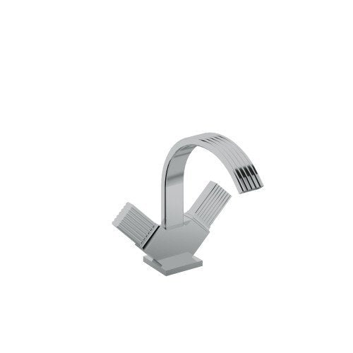 Treemme Kea IT7A24CCKOZZ gruppo bidet monoforo 3 fori cromo Cromo Lucido, dettaglio ravvicinato della finitura e del...