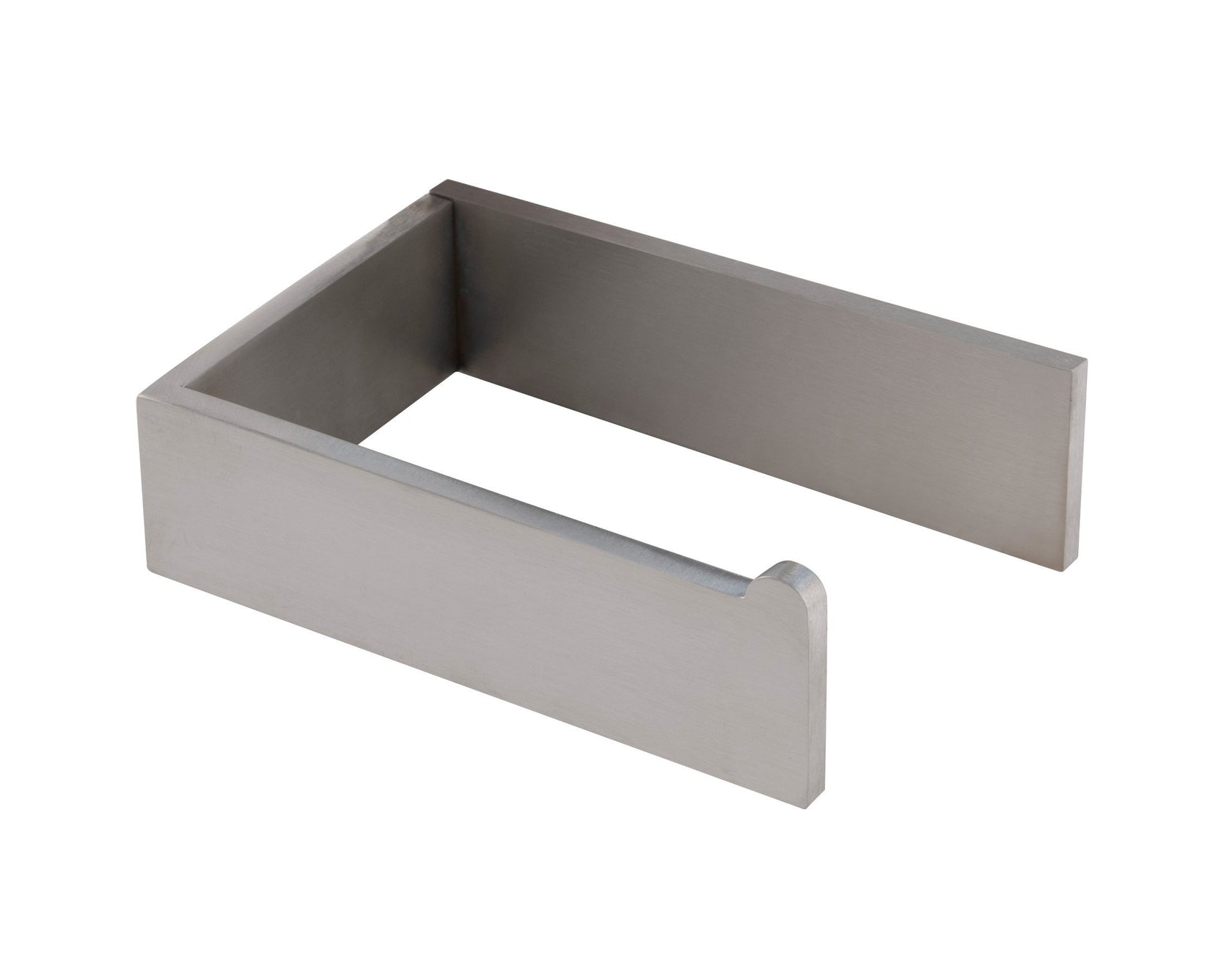 Treemme 5mm IT9001ISZZZZ portarotolo a muro in inox satinato Acciaio in acciaio inox montato a parete, vista del design e...