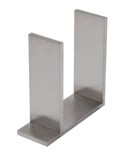 Treemme 5mm IT9028ISZZZZ portarotolo a muro con rotolo di scorta in acciaio inox satinato