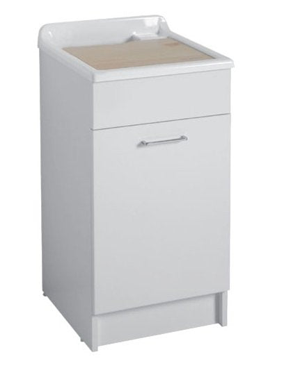 Colavene Jollywash mobile lavatoio 45x60 con cestello estraibile asse strofinatoio double face bianco lucido