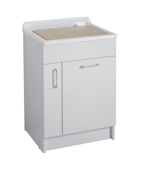 Colavene Jollywash mobile lavatoio 60x50 con cestello estraibile e tavola lavapanni double face bianco lucido
